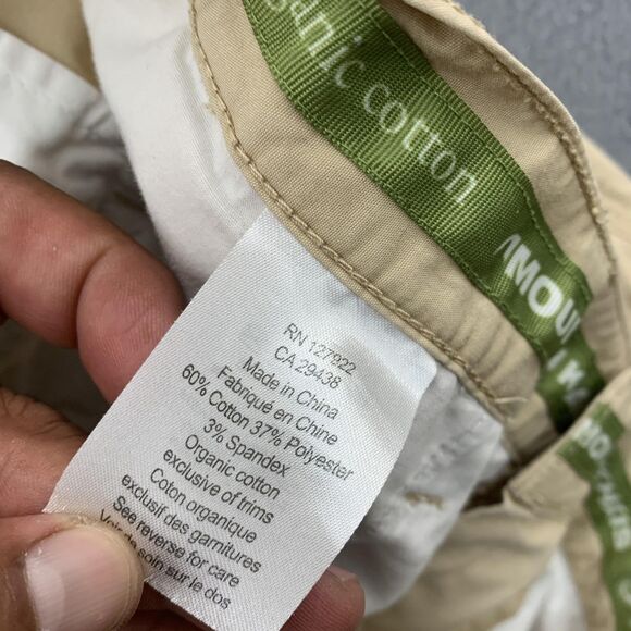 Mountain Khakis Pants Mens 36x29 Khaki Poplin Relaxed Fit Organic Cotton Stretch - Picture 11 of 15